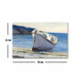 Wallity FAMOUSART-027 Cuadro Decorativo sobre Lienzo de Edward Hopper 45 x 70 cm